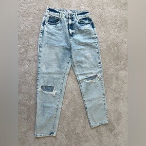 Zara Light Blue Mom Jeans